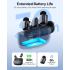 BOYA Mini-14 Wireless Lavalier Microphone for Android/Tablets/PC with USB C Plug,Noise Reduction,30H Battery Life with Charging Case,AI Voice Changer,Lapel Microphone Wireless for Video Recording Podcast Type-C